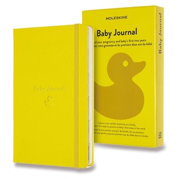 Moleskine Passion Baby Journal A5 žlutý zápisník