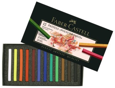 Suché pastely Faber Castell Polychromos 12 ks