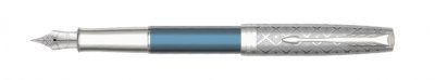 Parker Sonnet Premium Metal Blue CT, plnicí pero