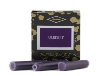 Diamine Bilberry, inkoustové bombičky