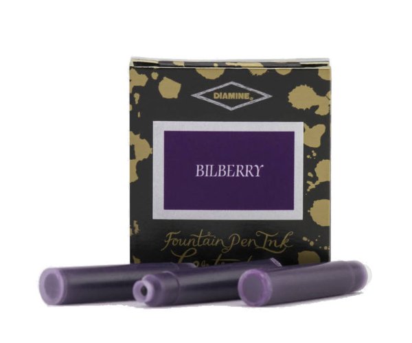 Diamine Bilberry, inkoustové bombičky