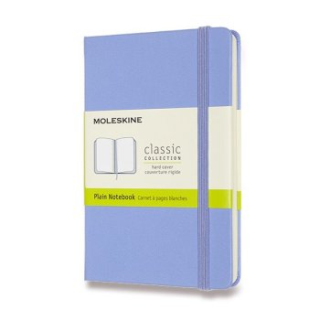 Zápisník Moleskine S čistý nebesky modrý tvrdé desky