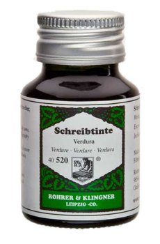 Rohrer & Klingner Verdure lahvičkový inkoust zelený 50 ml
