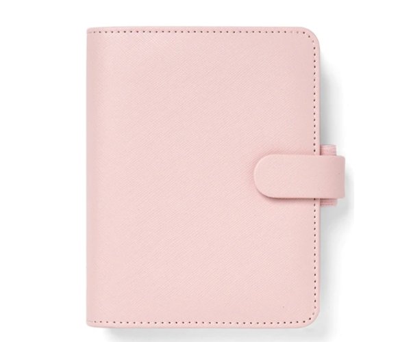 Diář Filofax Saffiano kapesní růžový