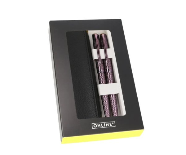 Online Eleganza Diamond Wine, dárková sada s pouzdrem