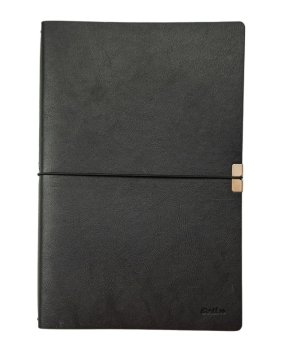 Scrikss Toledo Premium Black A5 černý zápisník
