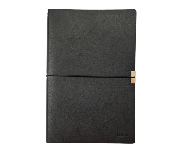 Scrikss Toledo Premium Black A5 černý zápisník