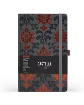 Castelli Copper Baroque L linkovaný zápisník