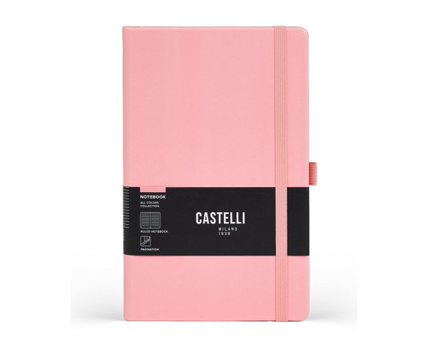 Castelli All Colors Pink L linkovaný zápisník