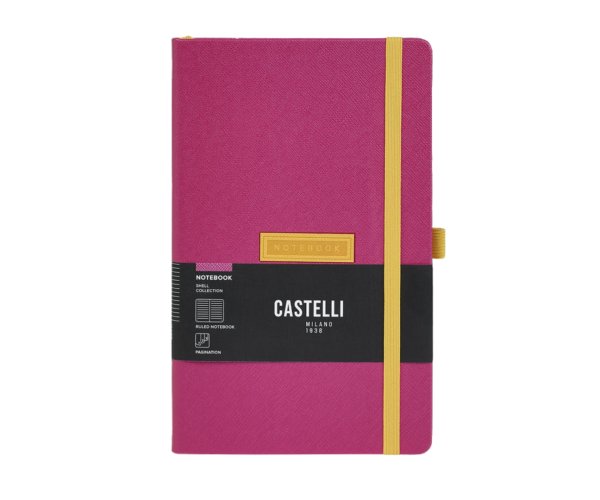 Castelli Shell Fuchsia L linkovaný zápisník