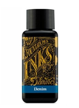 Diamine Denim, lahvičkový inkoust 30 ml