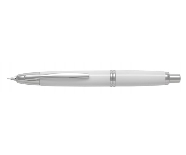 Pilot Capless Rhodium White plnicí pero