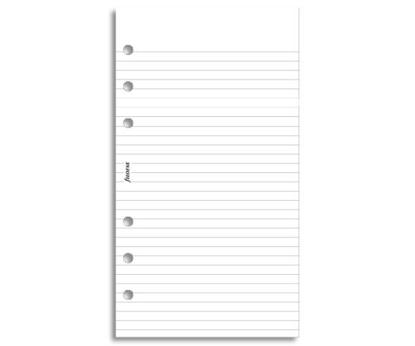 Filofax linkovaný papír 30 listů - Osobní