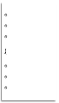 Filofax nelinkovaný papír 30 listů - Osobní
