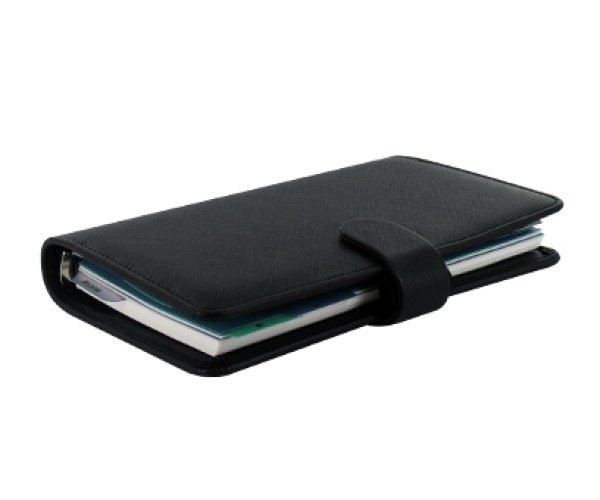 Diář Filofax Saffiano Compact černý