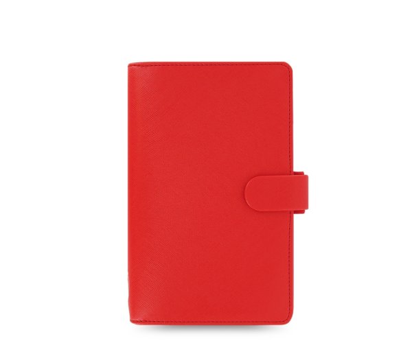 Diář Filofax Saffiano Compact červený