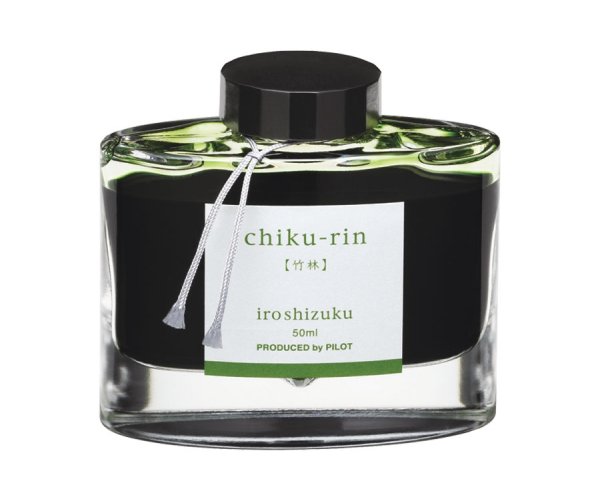 Pilot Iroshizuku Chiku-Rin - Bamboo Forest, lahvičkový inkoust