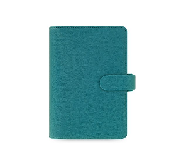 Diář Filofax Saffiano osobní Aquamarine