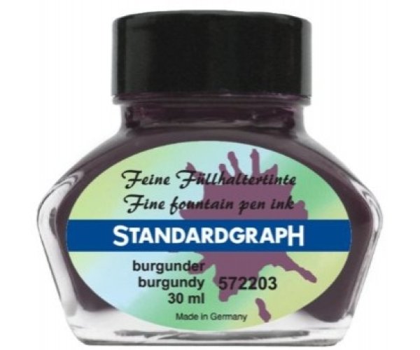 Standardgraph Burgundy inkoust vínový