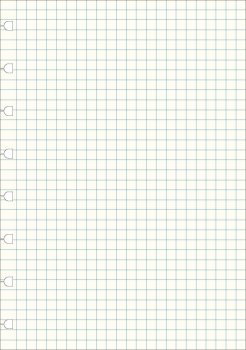 Filofax náhradní listy do zápisníků A4 - čtverečkované