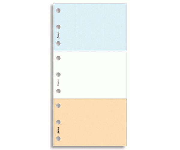 Filofax Jot Pad 3 barevné odtrhovací bločky - Osobní