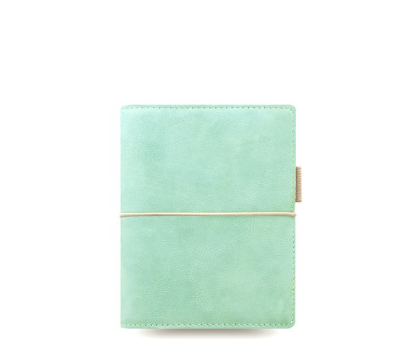 Diář Filofax Domino Soft kapesní pastelový zelený