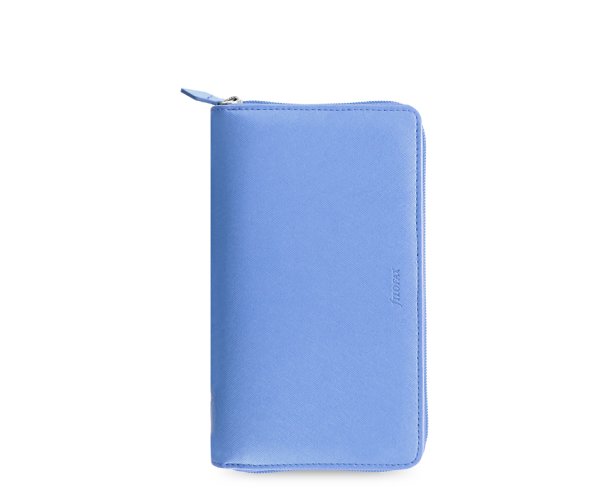 Diář Filofax Saffiano ZIP Compact modrý