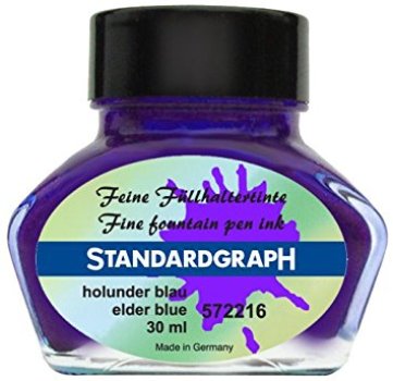 Standardgraph Elder Blue inkoust staromodrý