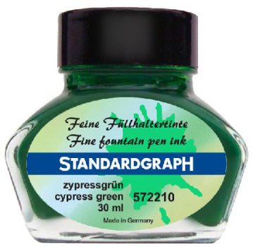 Standardgraph Cypress Green inkoust cypřišově zelený