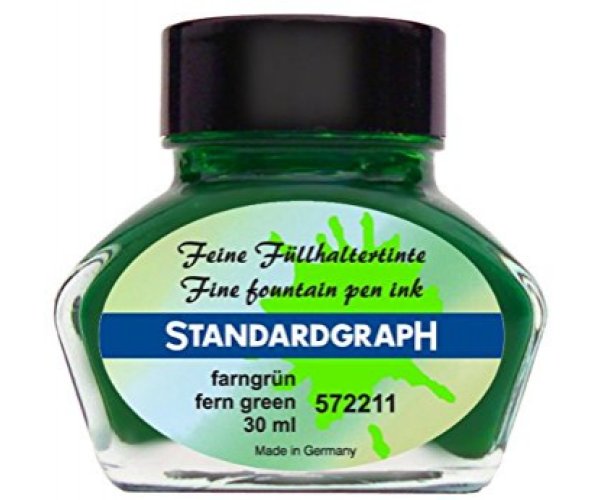 Standardgraph Fern Green inkoust kapradinově zelený